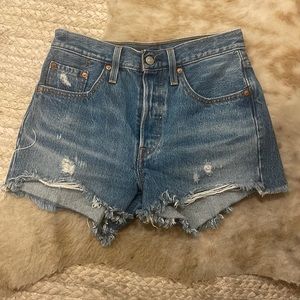 Levi Jean Shorts. Size 2.